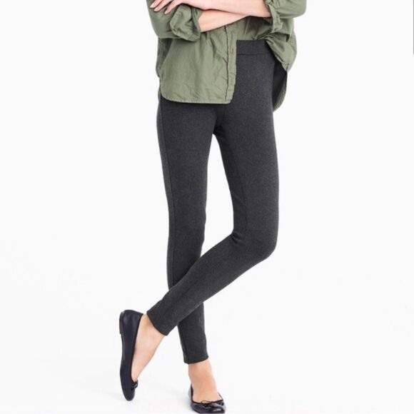 J. Crew Pixie Pants in Charcoal Grey Size M Tall - Picture 2 of 14